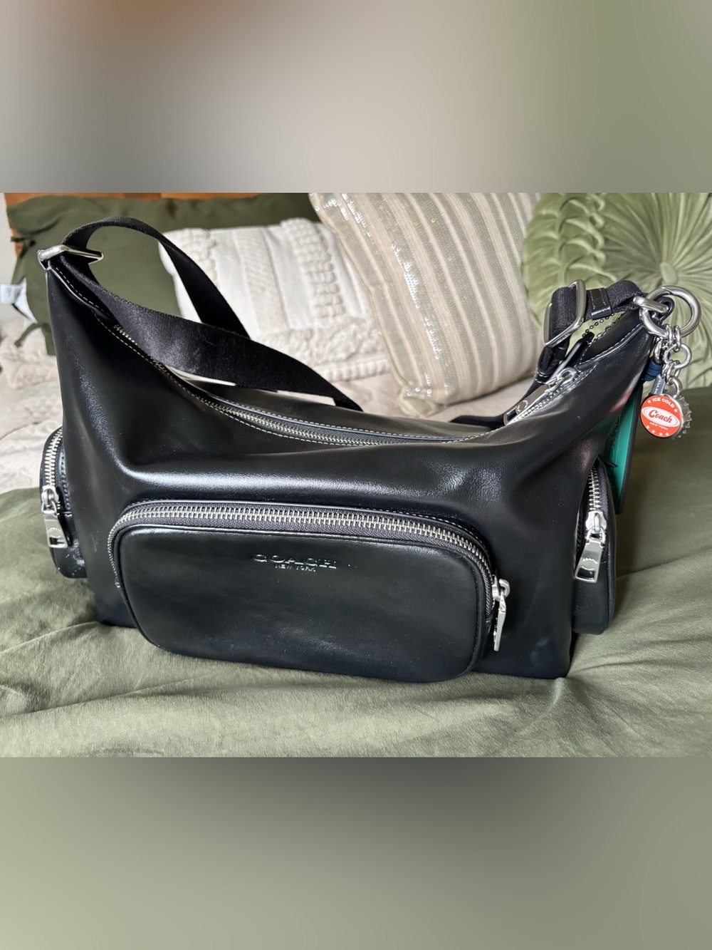 Coach Finn Crossbody Bag with Charms